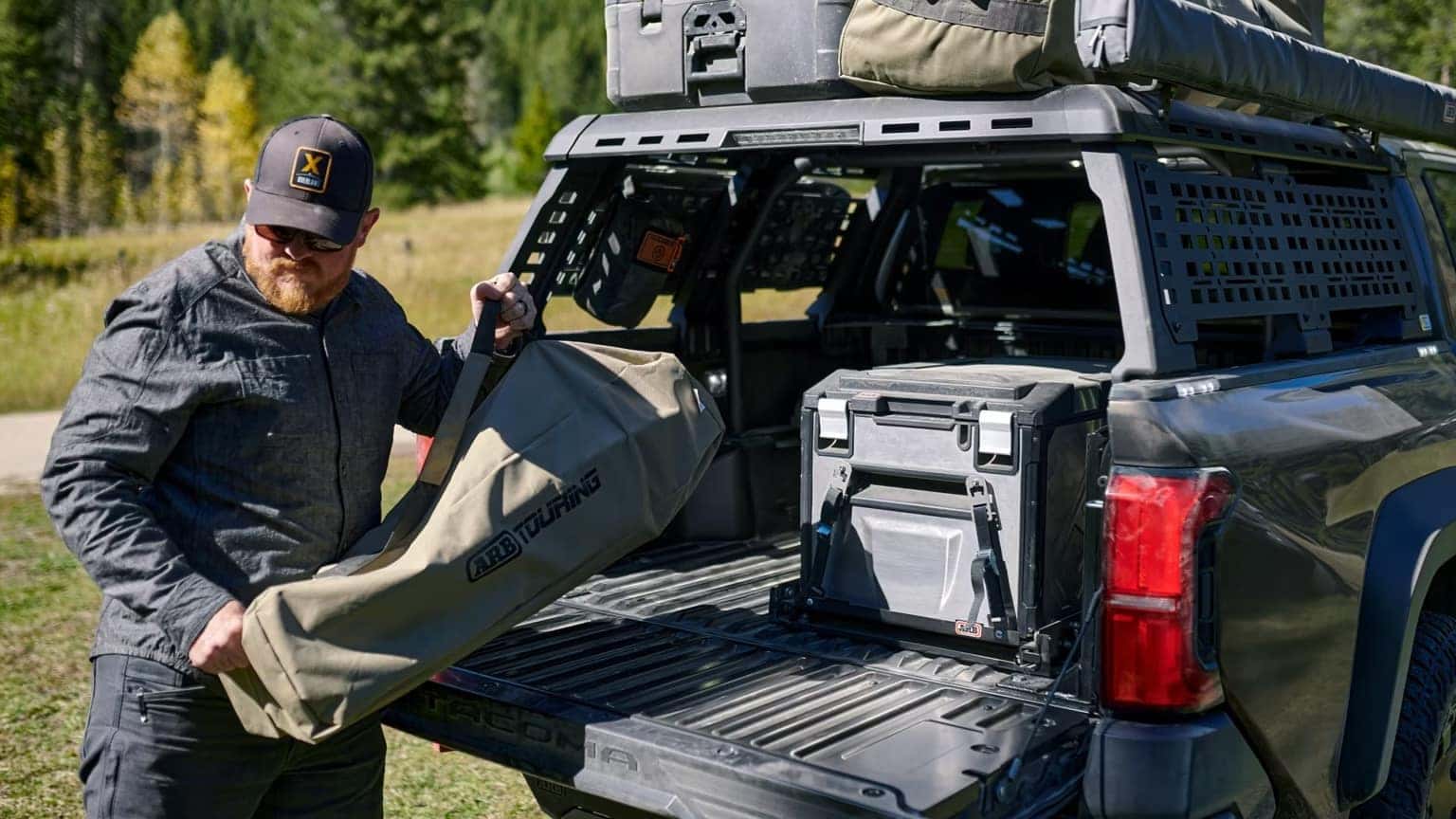 2025 Toyota Tacoma Trailhunter in Bronze Oxide with available ARB® bed rack accessory for sale near Mandeville