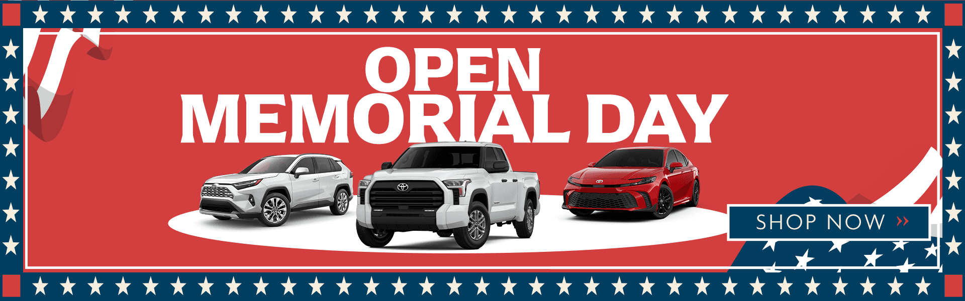 Memorial Day Hours