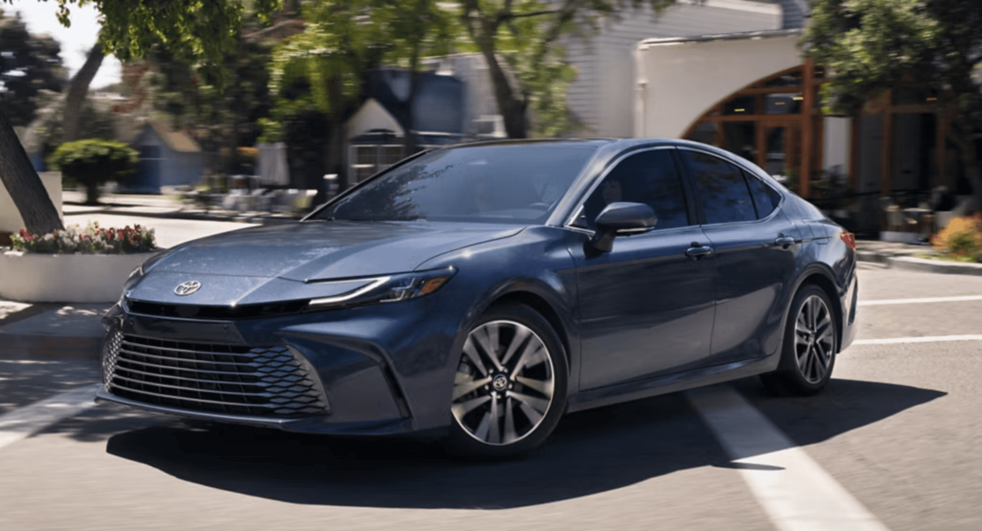 2026 Toyota Camry XLE shown in Dark Cosmos for sale in Covington, LA