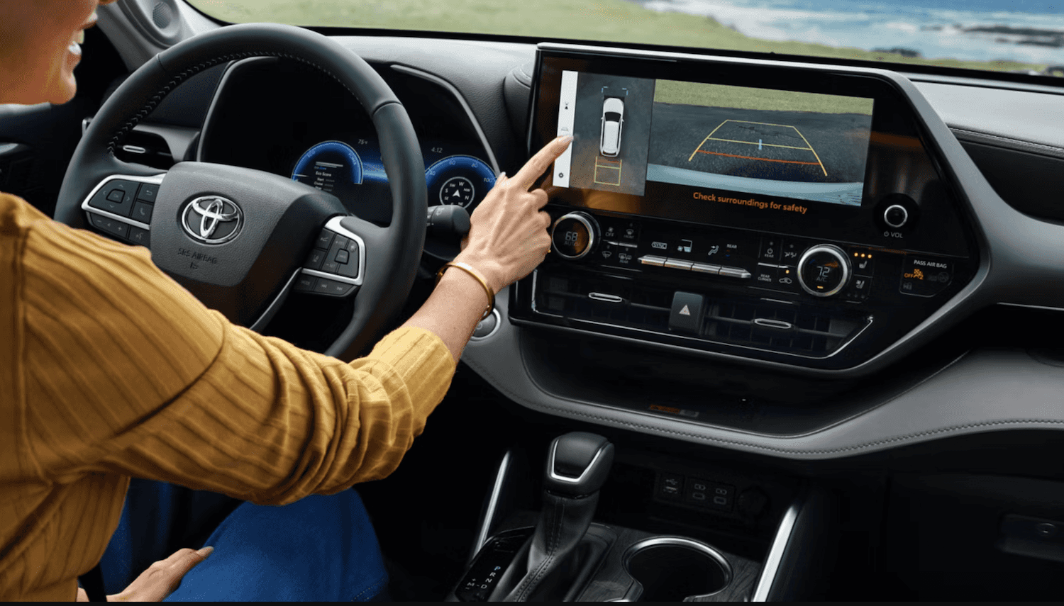 interior of 2026 Toyota Highlander For Sale near Hammond