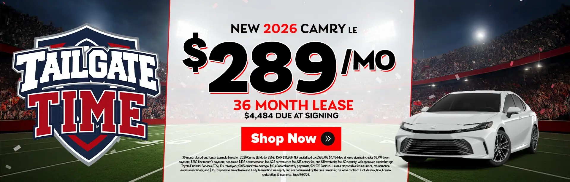 New 2026 Camry LE