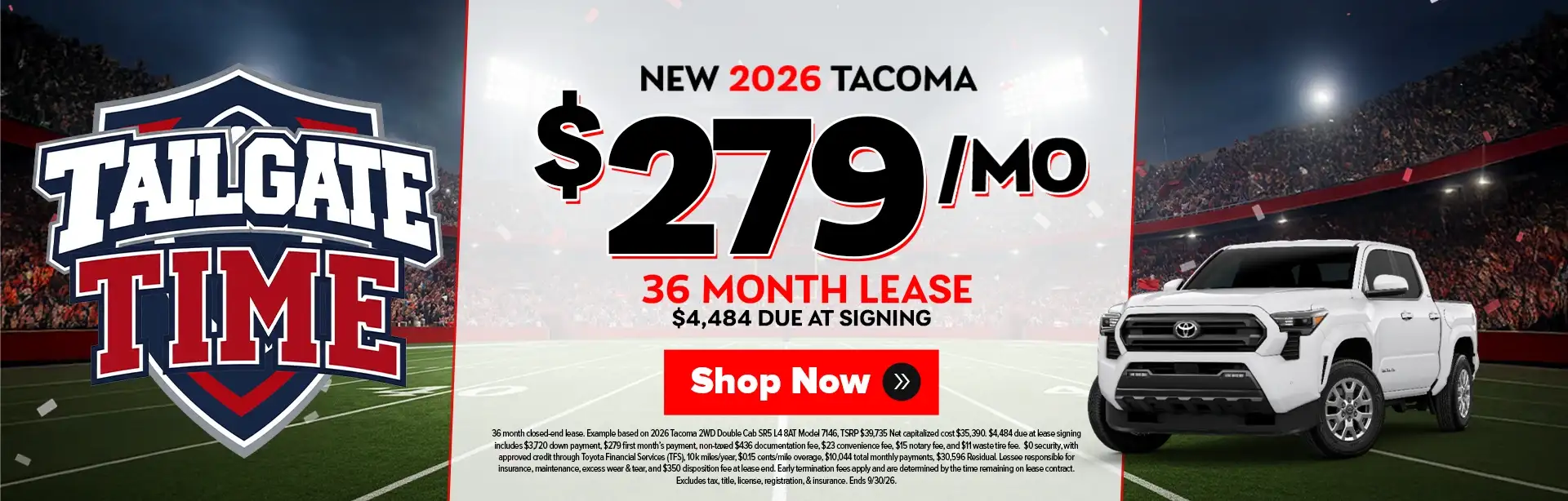 New 2026 Tacoma Double Cab SR5