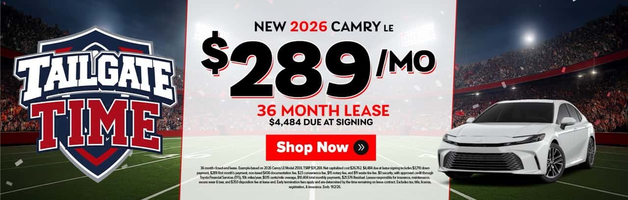 New 2026 Camry LE