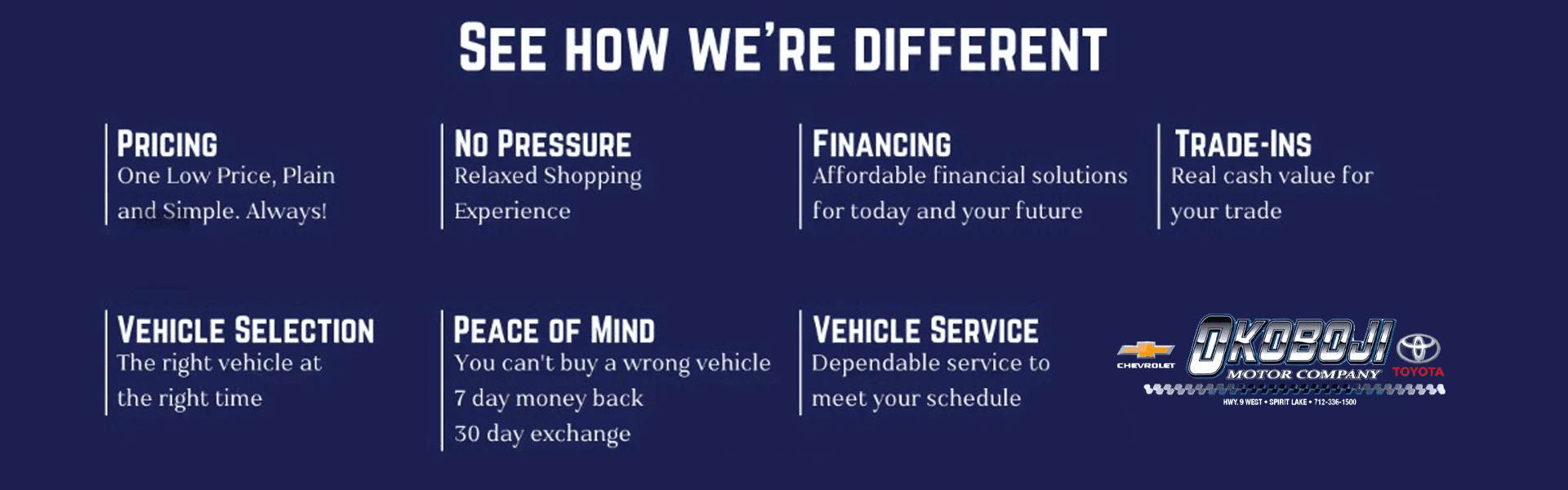 see how we are different