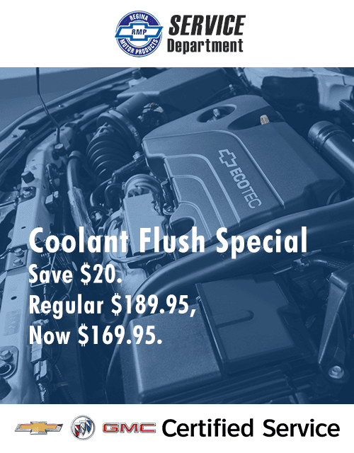 Certified Service and Parts Specials in Regina, SK