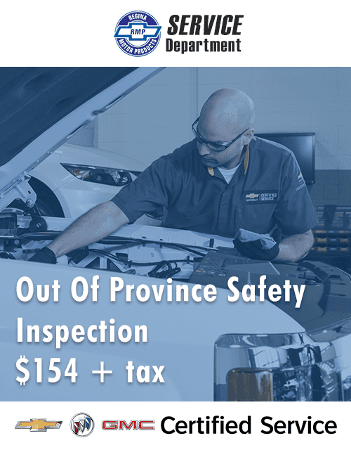 Certified Service and Parts Specials in Regina, SK