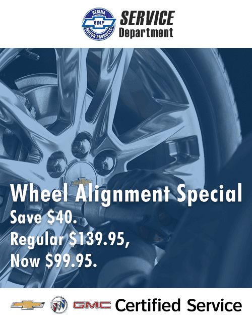 Save $40 on your Wheel Alignment at RMP Service