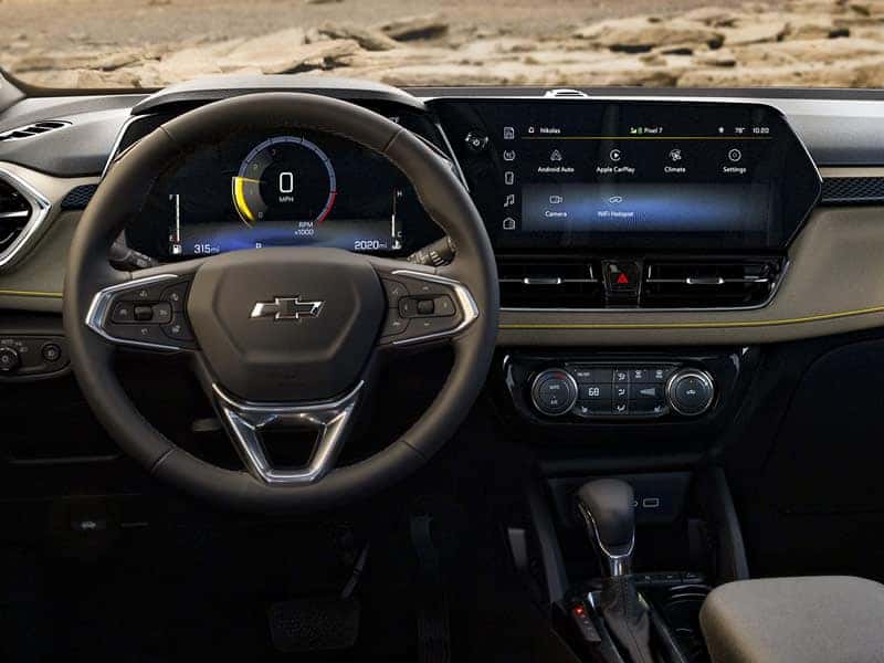 New 2025 Chevrolet Trailblazer Small SUV Interior Comfort Features and Technology