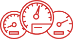 Speedometer icon