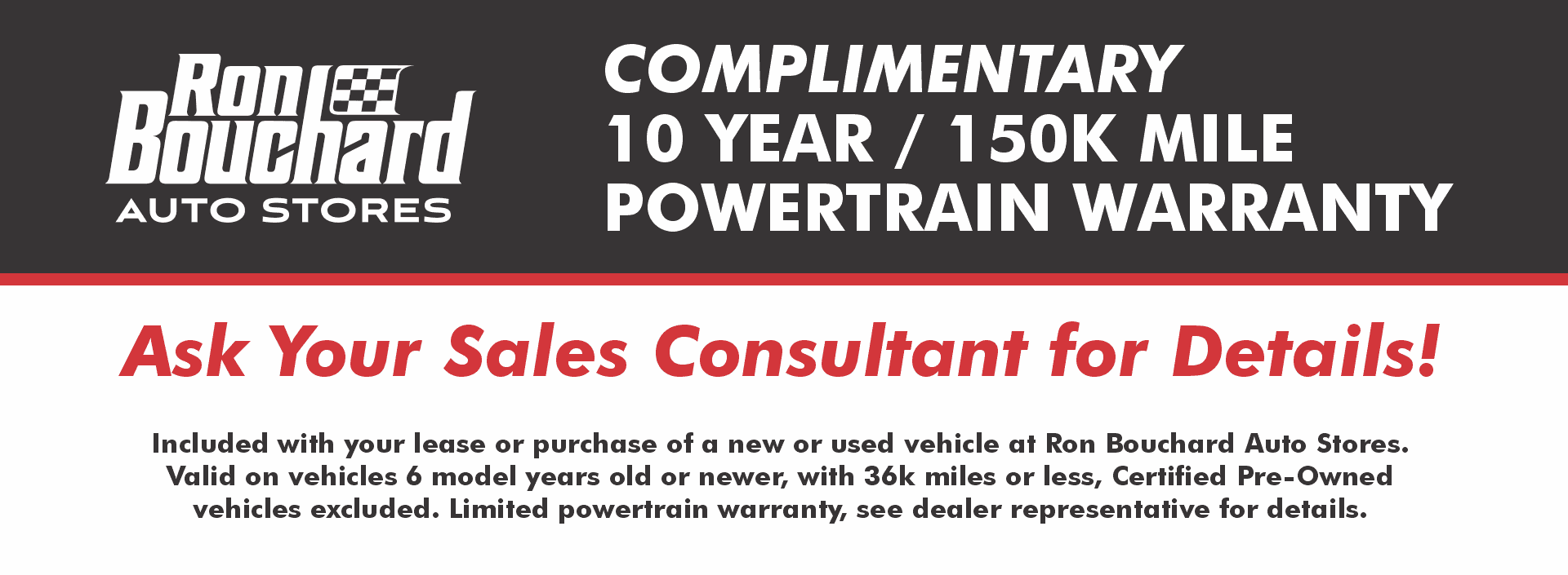 Lifetime Powertrain Warranty