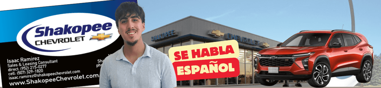 Isaac Ramirez | Sales & Leasing Professional | Shakopee Chevrolet | Se Habla Espanõl