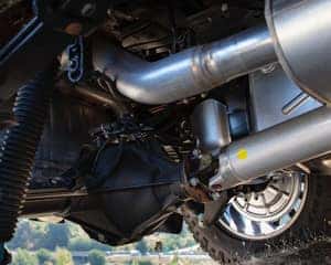 front and rear e-locking differentials