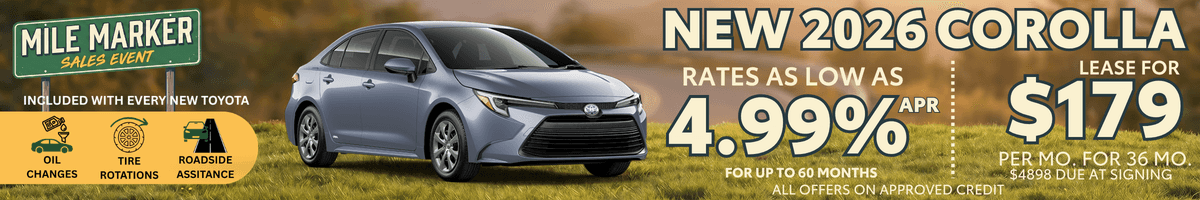 Corolla Offers