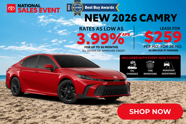 2026 Camry Offer