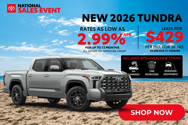 2026 Tundra Offer