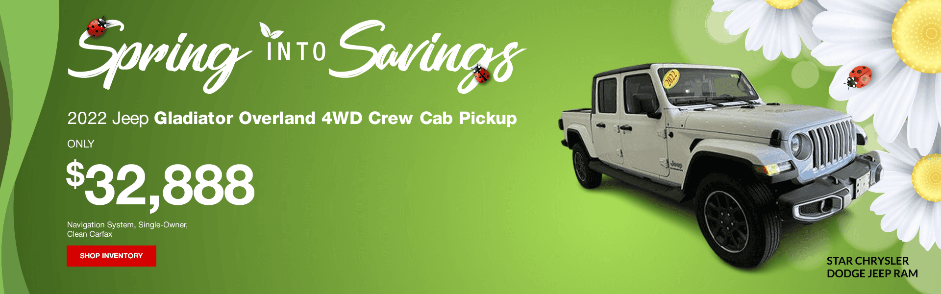 2022 Jeep Gladiator Overland 4WD Crew Cab Pickup