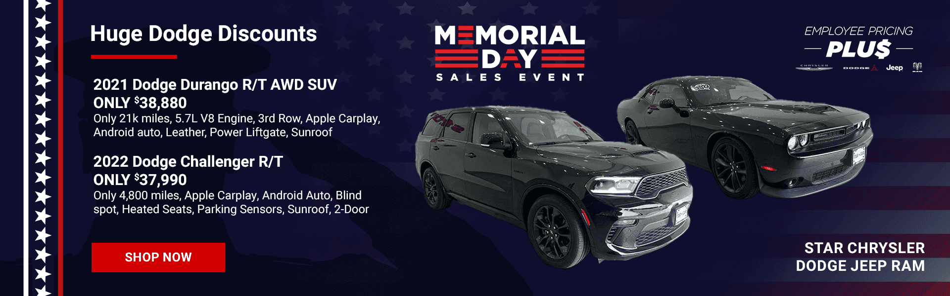Huge Dodge Discounts