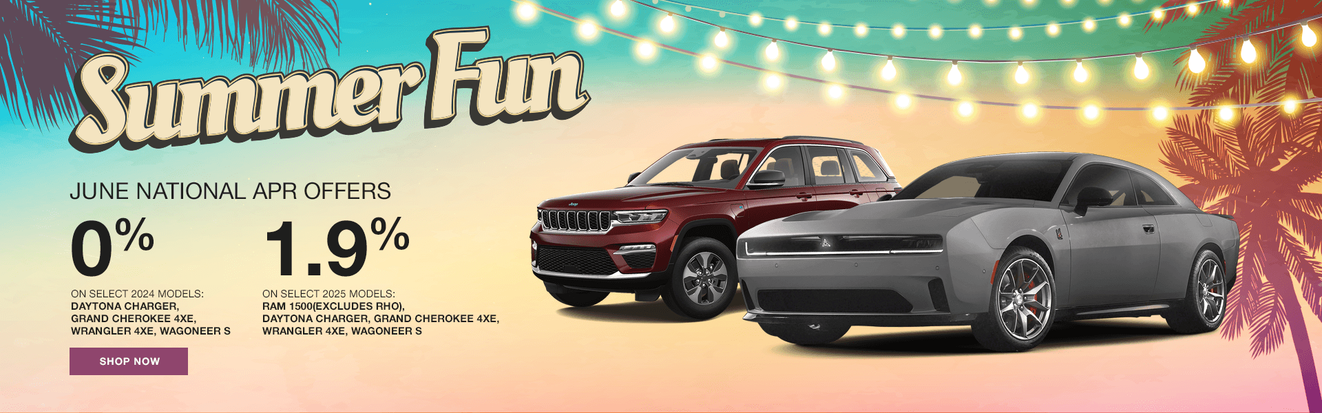 JUNE NATIONAL APR OFFER