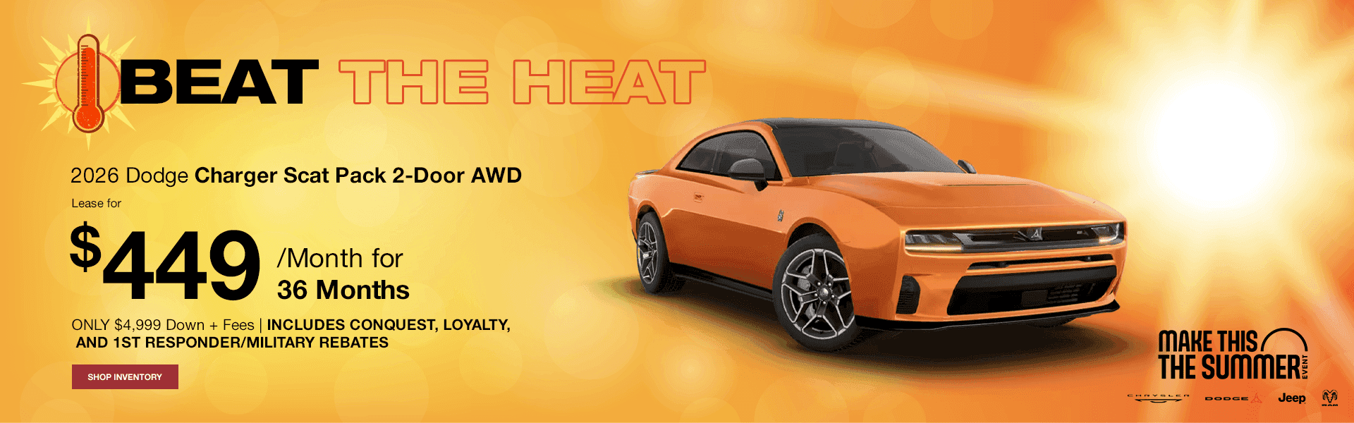 2026 Dodge Charger Scat Pack 2-Door AWD