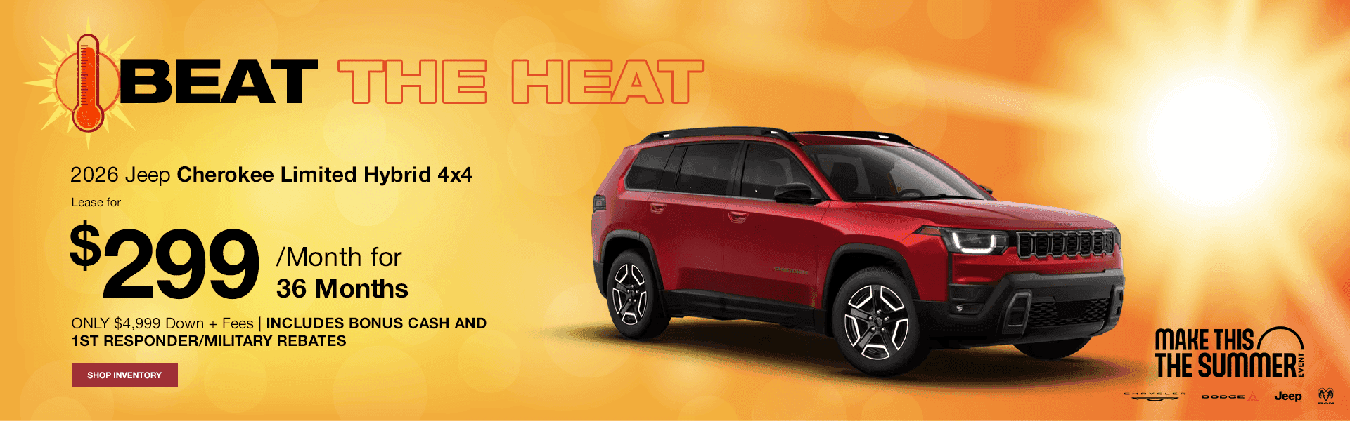 2026 Jeep Cherokee Limited Hybrid 4x4