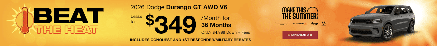 2026 Dodge Durango GT AWD V6