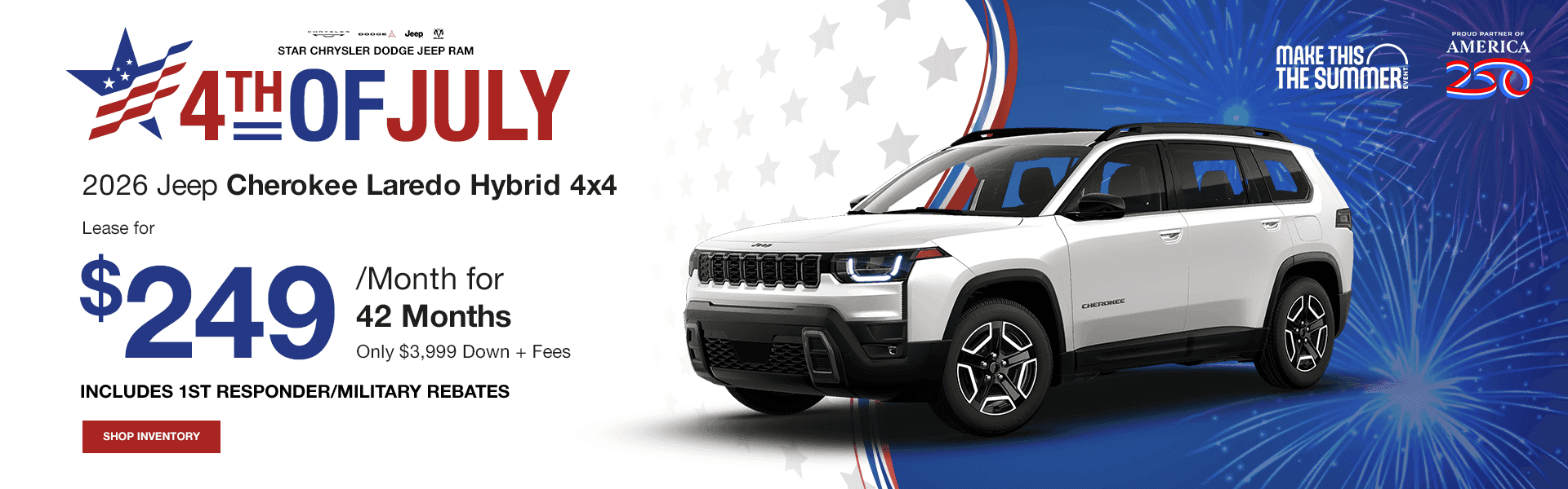 2026 Jeep Cherokee Laredo Hybrid 4x4