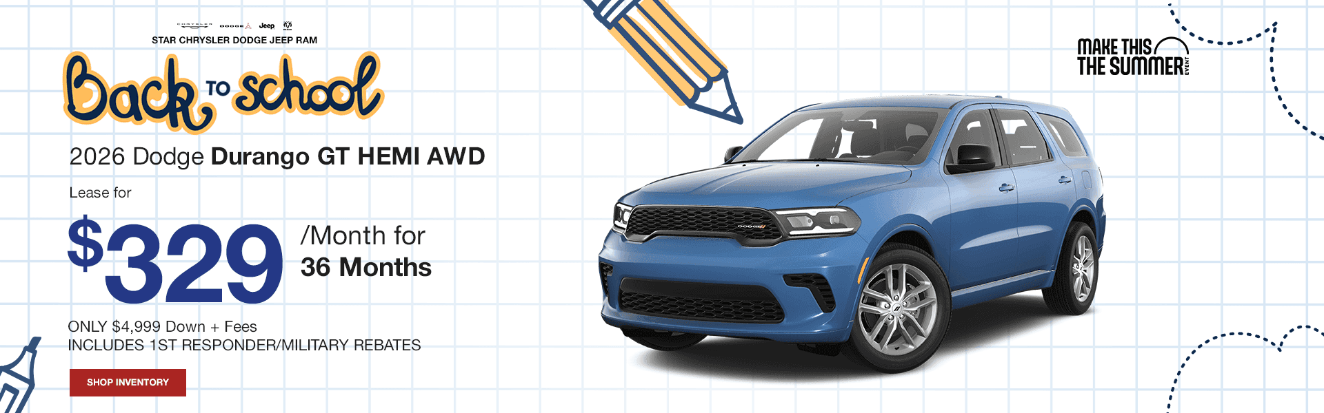 2026 Dodge Durango GT HEMI AWD