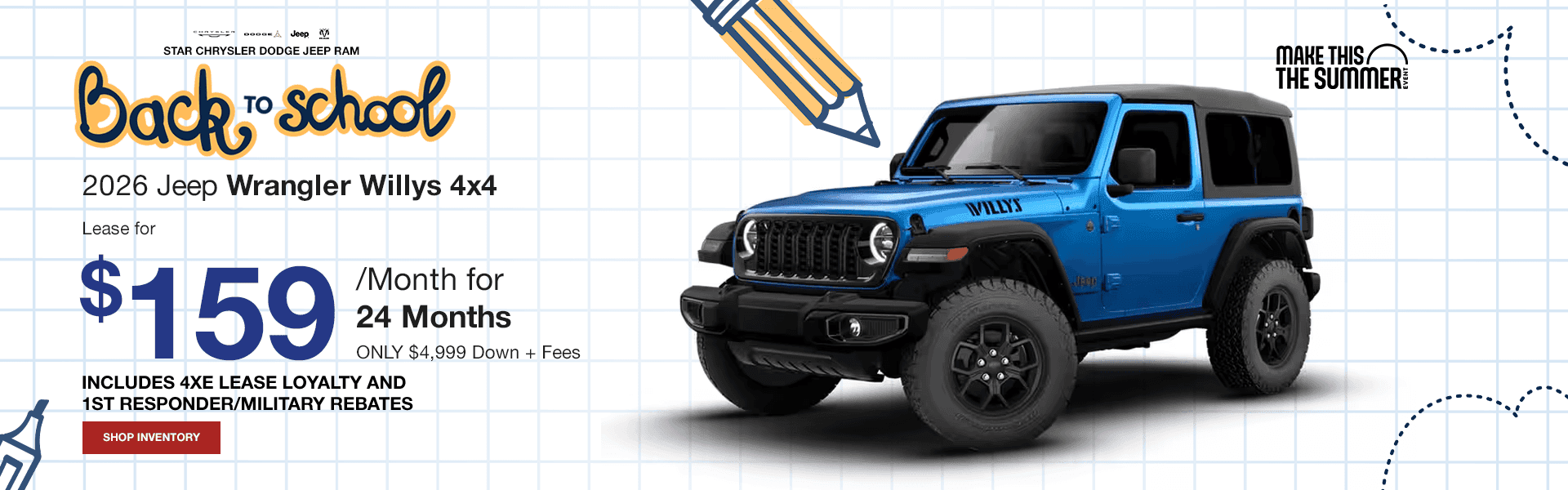 2026 Jeep Wrangler Willys 4x4