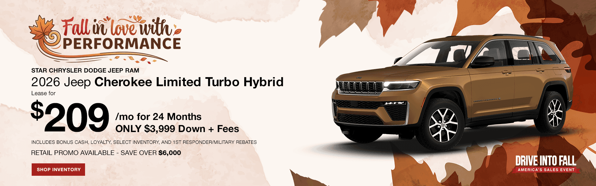 2026 Jeep Cherokee Limited Turbo Hybrid