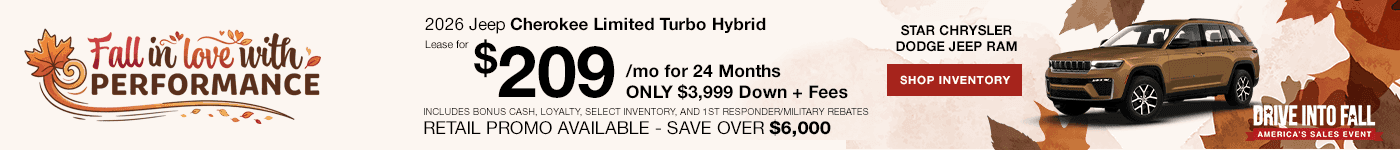 2026 Jeep Cherokee Limited Turbo Hybrid