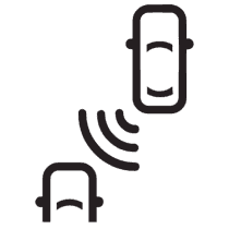 Blind-Spot Detection Icon