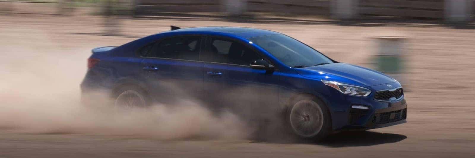 Blue Kia Forte
