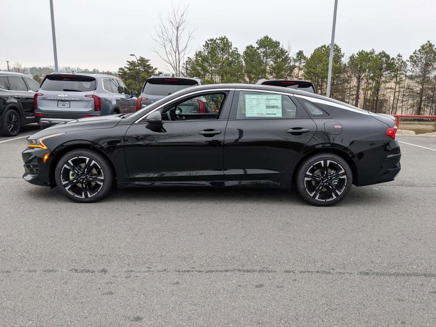 Black 2023 Kia K5 at Landers Kia in Little Rock, Arkansas