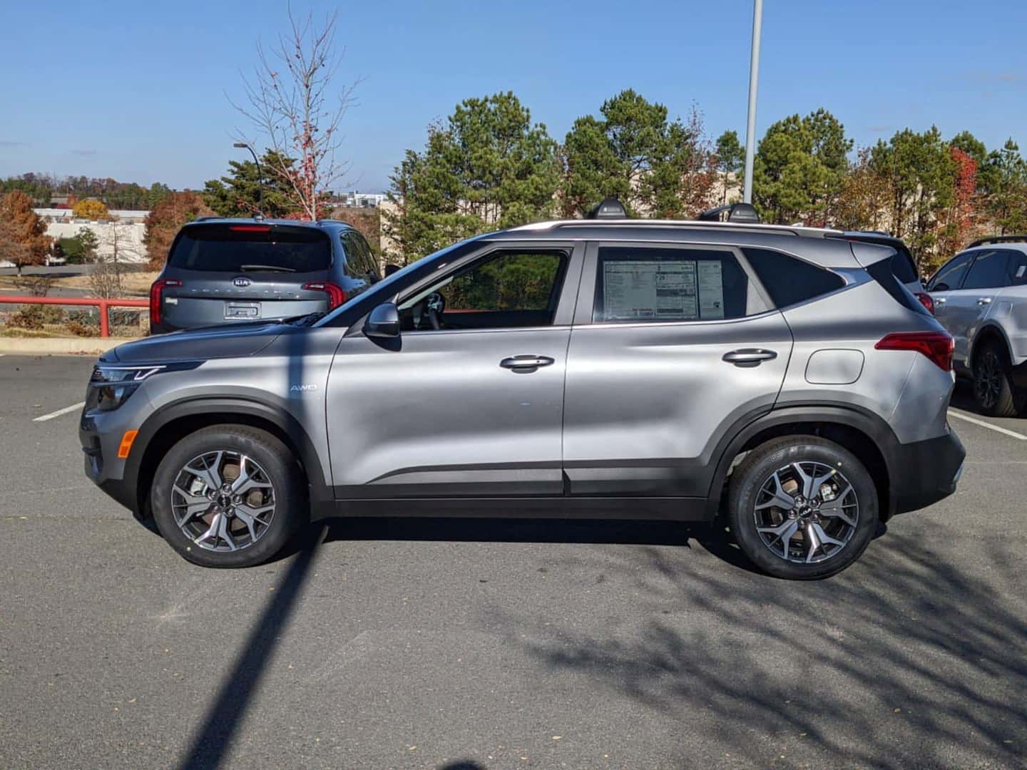 Grey 2023 Kia Seltos for sale at Landers Kia in Little Rock, Arkansas