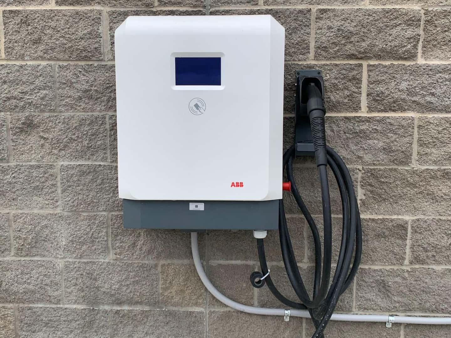 EV charger at Landers Kia in Little Rock, AR
