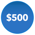 $500 Additional Trade-In Value Guaranteed