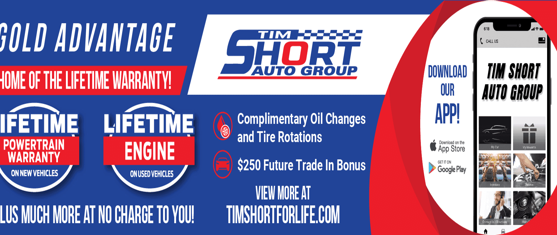 Short-Redmond Ford Lifetime Warranty in LaFollette