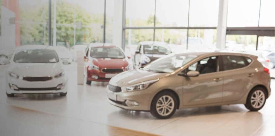 Cars in Showroom