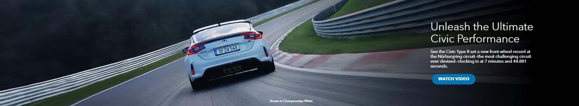 Honda Civic Type R Nurburgring Lap Time