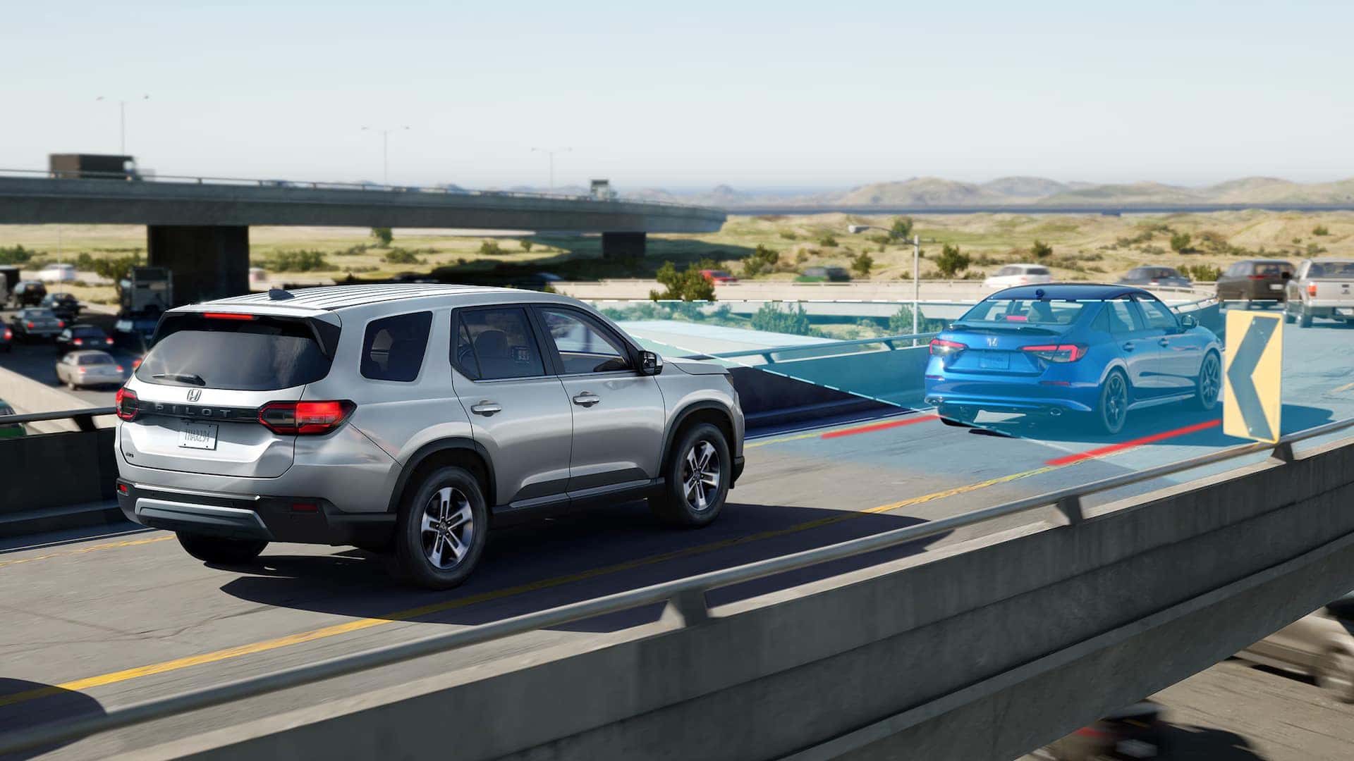 2025 Honda Pilot Collision Braking