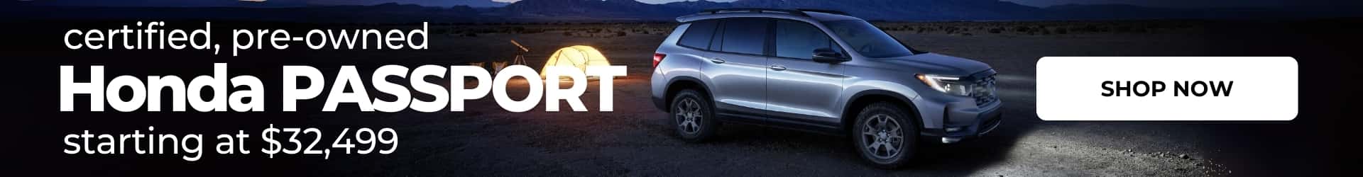 Certified Pre-Owned Honda Passport