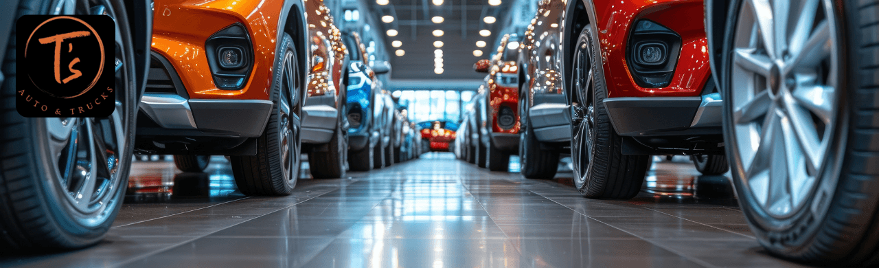Local Omaha resident getting a same-day vehicle appraisal from T’s Auto staff