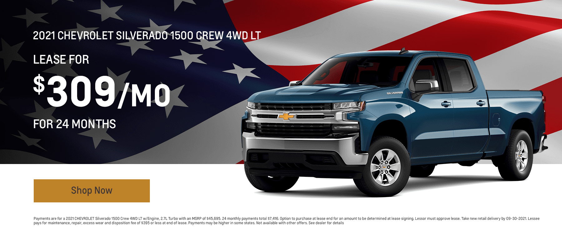 Labor day Silverado Lease